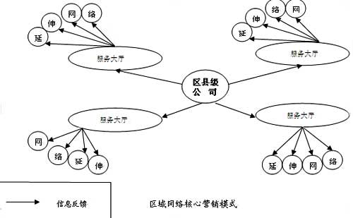 建设区域网络核心的营销模式的设想